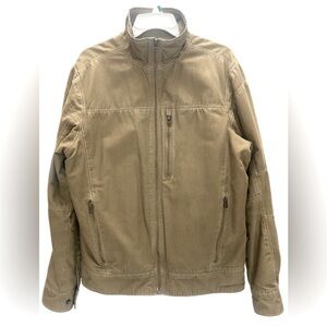 Kuhl Burr Men’s Khaki Colored Utility Jacket, Small